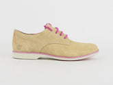 Womens Timberland Earthkeepers Millway 8817A Beige Leather Lace Up Oxford Shoes